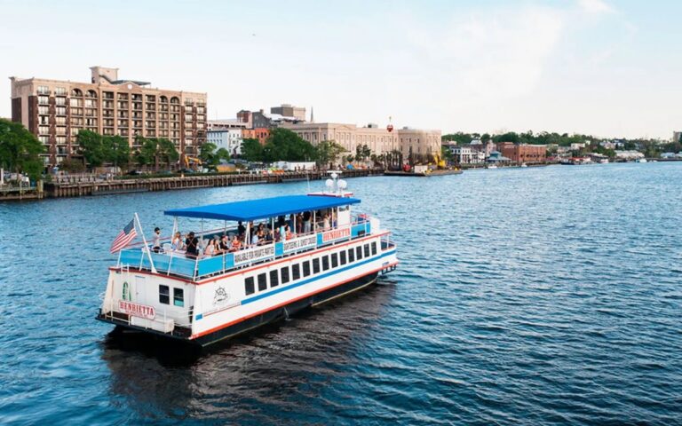 The Henrietta cruising past downtown Wilmington
