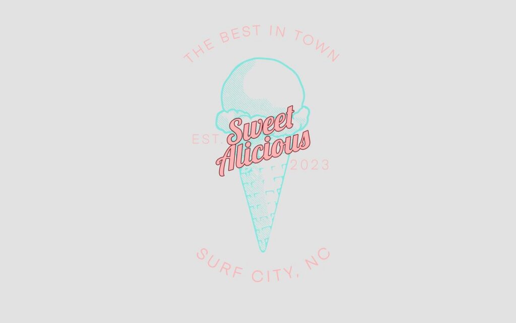 Sweet Alicious Surf City logo