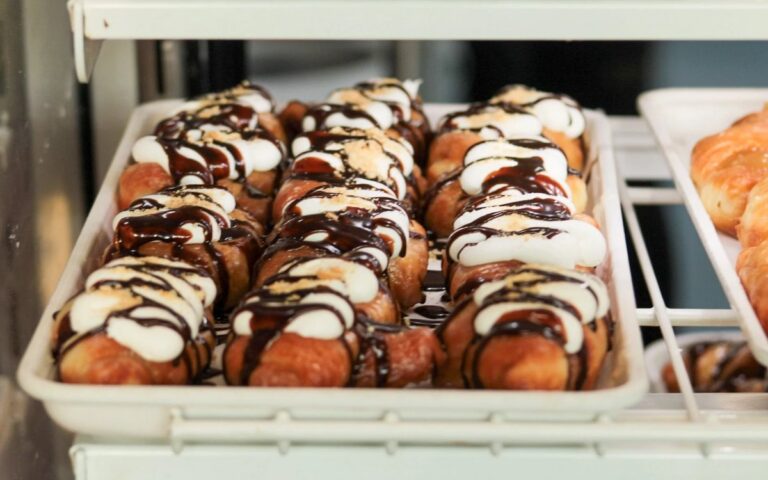 Glazed croissants from Burney's Sweets and More