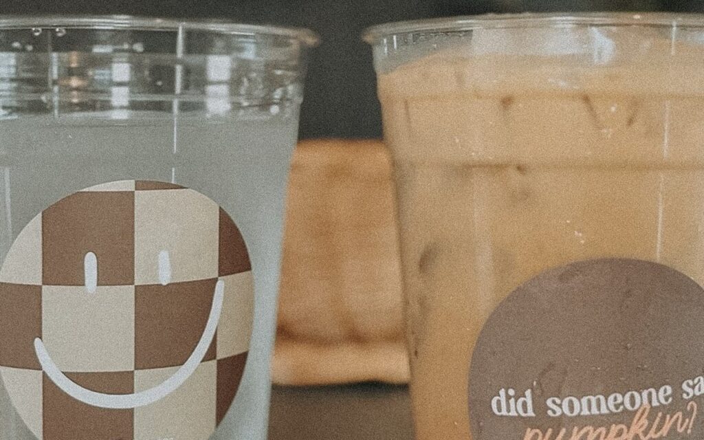 Iced specialty drinks from Coffee Haven in Sneads Ferry
