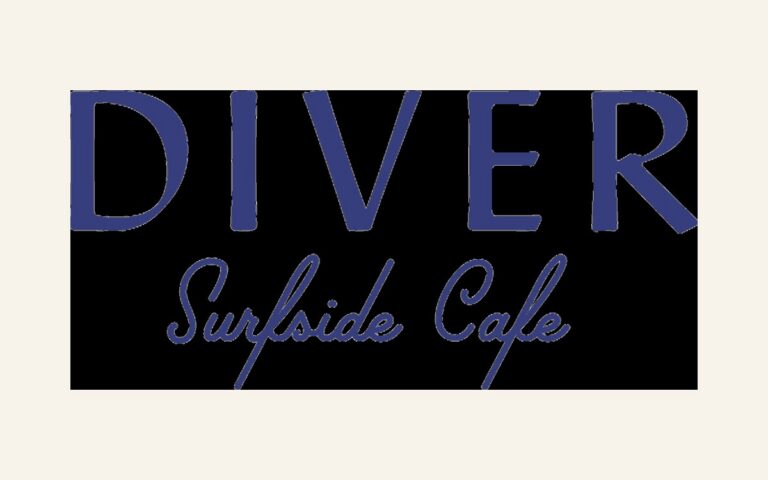 Diver Surfside Cafe logo