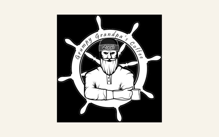 Grumpy Grandpa's Coffee logo